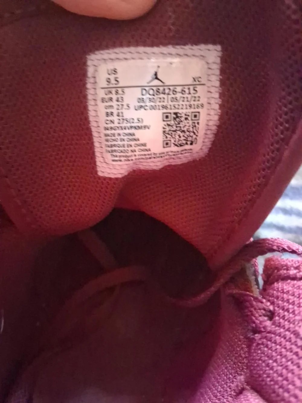 Jordan mid cherrywood